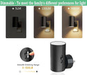 GEPLAD 4 Pack LED Night Light, Plug Into Wall, Dusk to Dawn Sensor, Soft White 3000K,Uplight & Downlight, for Bedroom, Stairway, Hallway,Bathroom Dimmable