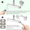 BIGMONAT USB Rechargeable Picture Light Wireless Led Art Light with Remote Control,Rotatable Painting Light Head of 3 Lighting Modes Dimmable Display Lamp for Frame Portrait Artwork Trophy