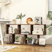 Giantex 3-Tier Geometric Bookshelf Set of 2, 24