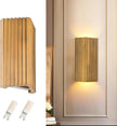 ZEROUNO Modern LED Wall Sconce Indoor Wall Lights, Bronze Hardwired Up and Down Wall Mount Light for Living Room Bedroom Hallway Corridor Stairs Warm White 3000K (with Replacement G9 Bulbs)