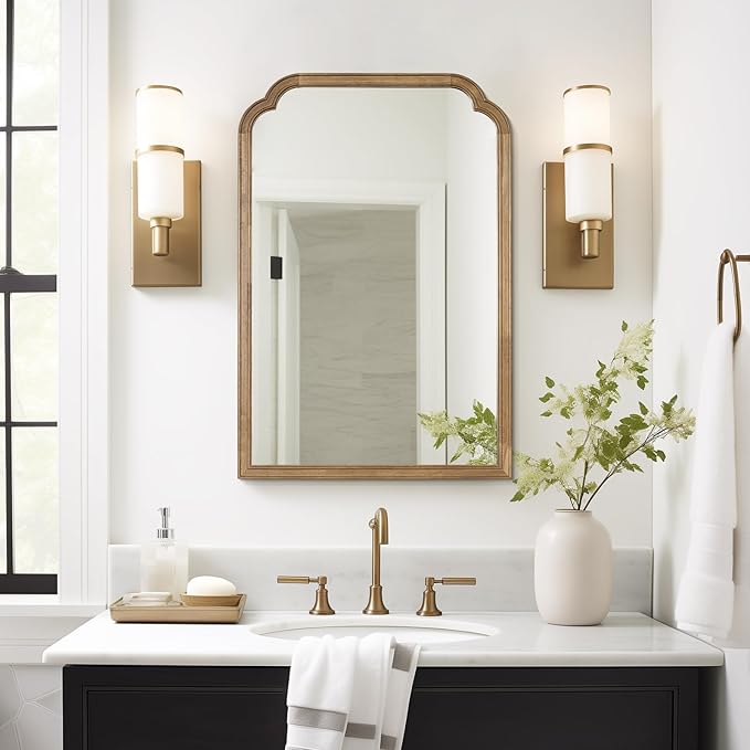 WallBeyond Wood Bathroom Mirrors for Wall Mounted, 24