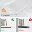 Square Floating Shelves for Wall, 12