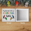 Christmas Decor Christmas Sign Decorations for Home My Favorite Color Is Xmas Light Sign for Home Office Desk Table Cubicle Shelf Xmas Desk Accessories 5 x 5 inch