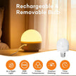 Lightess Black Battery Operated Wall Sconces Set of Two, Vintage Wireless Wall Lights with Rechargeable 12 Colors Bulbs, Dimmable Cordless Gooseneck Wall Decor Lamps with Remote Control