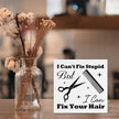Hair Stylist Gifts, Hairdresser Gifts for Women Men, Barbershop Hair Salon Decor Sign for Desk Table Shelf 5 x 5 Inches