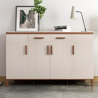 Yancorp 10ft Textured Fabric Wallpaper Faux Grasscloth Khaki Peel and Stick Self-Adhesive Linen Removable Wallpaper Cabinets Counter Top Liners