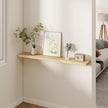 Fun Memories Rustic Real Wood Floating Shelves, 8 Inch Deep Floating Shelf Wall Mounted, 48