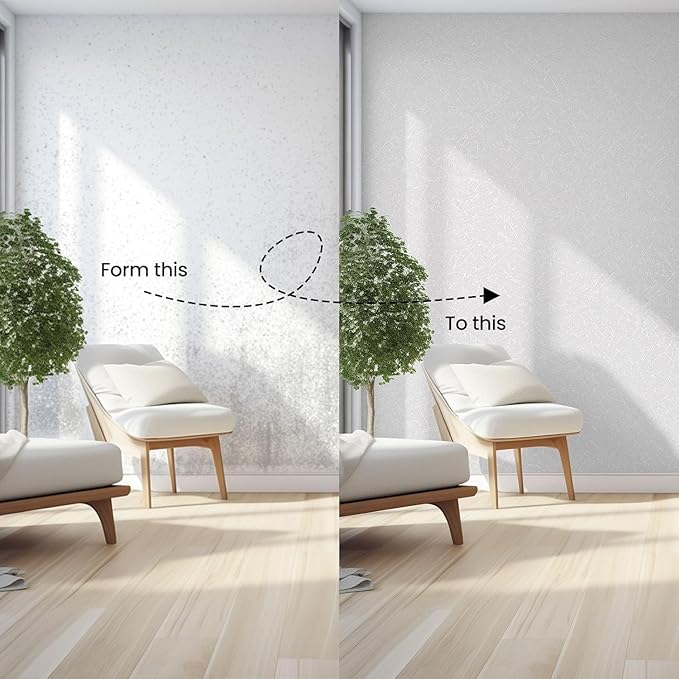 Abyssaly White Wallpaper Peel and Stick Wallpaper Self Adhesive Embossed White Contact Paper Removable Kitchen Vinyl Film Textured Cabinet Shelf Paper 15.7" X 984.2"