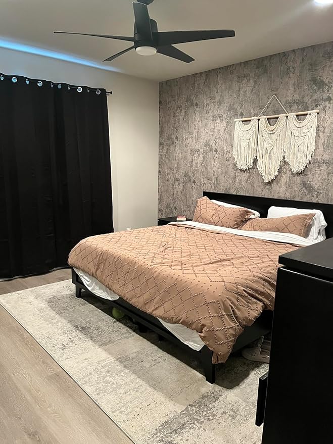 32x590in Extra Wide Grey Concrete Wallpaper Peel and Stick 3D Cement Look Contact Paper Matte Thicken Adhesive Waterproof Vinyl Wall Sticker for Bedroom Living Room Retro Industrial Style Earthy Grey