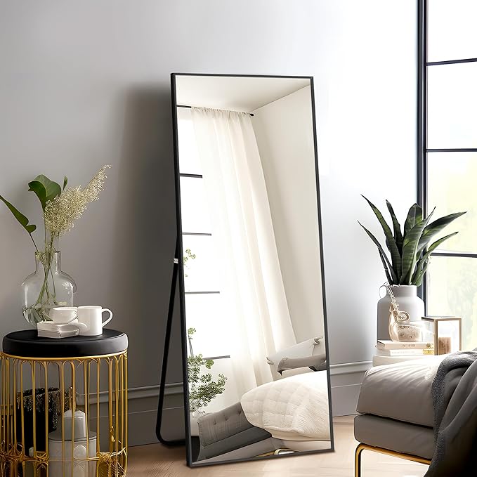 NicBex Full Length Mirror with Stand, 56