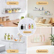 Acrylic Floating Shelves for Wall 6 Pack, 15