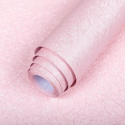 Pink Peel and Stick Self Adhesive Wallpaper - Removable Waterproof Bathroom Countertop Contact Paper - Kitchen Vinyl Wrap for Cabinet Countertops - Wall Cover Counter Top Paper 15.7" X 984.2"