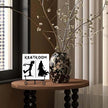 Halloween Bathroom Decor, Zombie Wooden Sign for Home Restroom Desk Shelf, Spooky Table Centerpieces for Washroom Accessories - A12