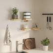 Square Floating Shelves for Wall, 7.5