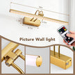 Picture Light,Picture Lights for Wall Cordless,16
