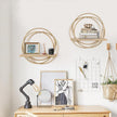 Oakrain Small Floating Shelves Set of 2, 11