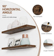 Heimlove 40 Inches Floating Shelves for Wall,9.3