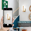Modern LED Wall Sconces, 8W Indoor Acrylic Wall Mounted Lighting Fixture, 6000K Cool White Hardwired LED Wall Lamp for Living Room, Bedroom, Corridor, Bedside