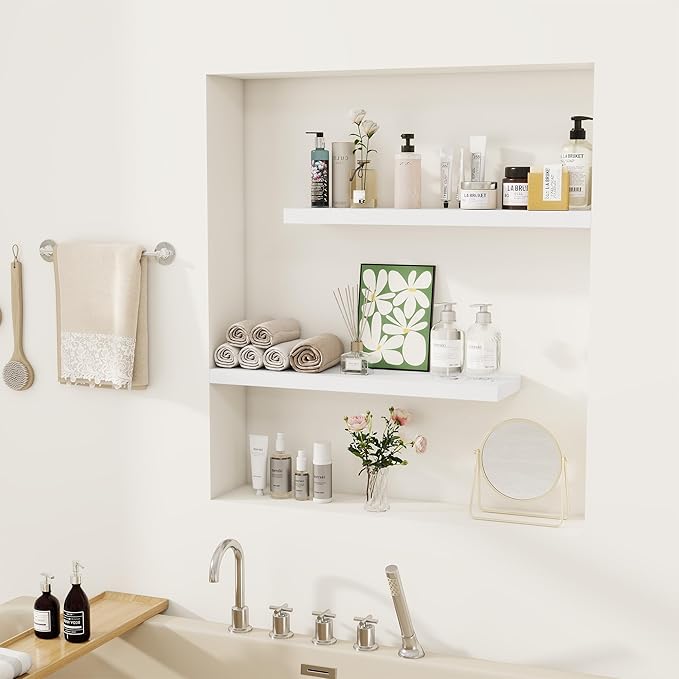 Fun Memories Floating Shelves for Wall, 24