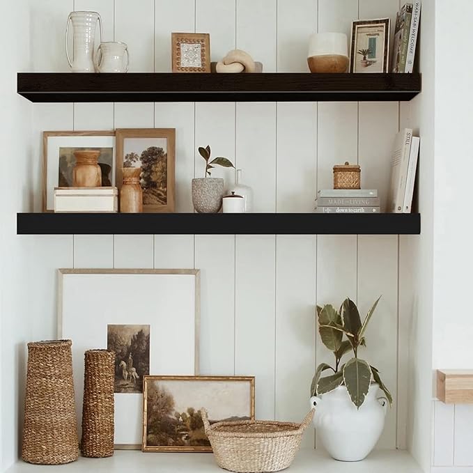 QEEIG Floating Shelves for Wall 35.4