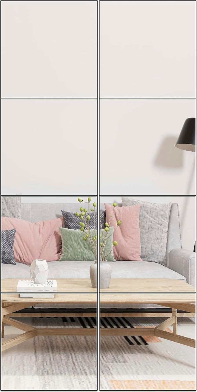 Ruomeng Full Length Wall Mirror Tiles - 10