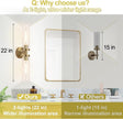 Wall Sconces Set of Two, Hardwired Brass Bathroom Sconces Wall Lighting with Clear Glass, Modern Sconces Wall Decor Set of 2 Vanity Light fixtures for Bathroom Mirror Bedroom (Bulbs Not Included)