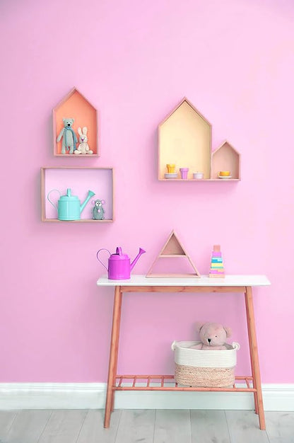 15.7"x197" Pink Peel and Stick Wallpaper Self Adhesive Lavender Contact Paper for Cabinets Wallpaper for Girls Bedroom Wallcovering Furniture Countertop Vinyl Roll