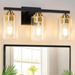 3-Light Bathroom Light Fixtures, 19