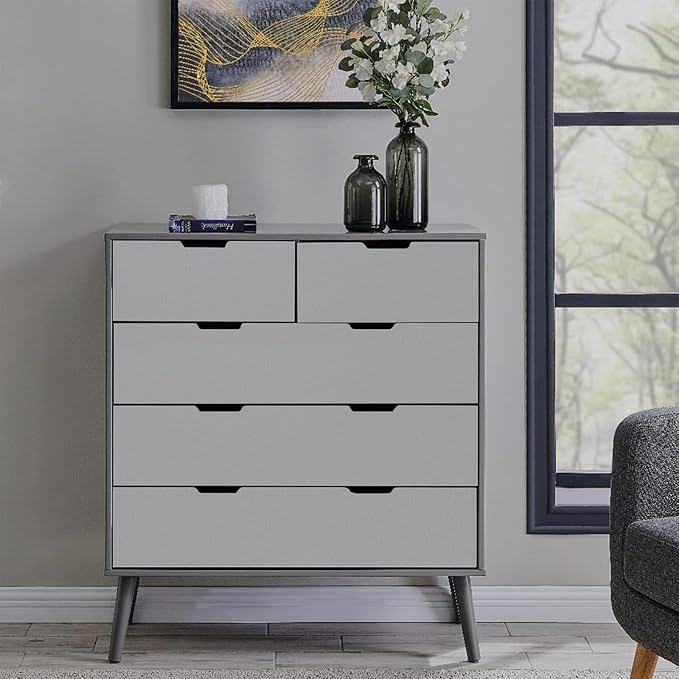 Yancorp 16"x394" Matte Light Gray Contact Papaer Peel and Stick Wallpaper Vinyl Wrap Countertop Wallpapers Waterproof for Cabinets Drawers Bedroom Kitchen Self-Adhesive Wallpaper