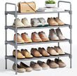 Kitsure Shoe Rack for Closet, Shoe Organizer for Front Door Entrance, Stackable Shoe Shelf, Detachable Closet Organizers and Storage, 26.6