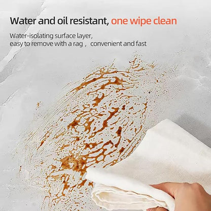 Yancorp 16" x 32.8ft Gray Contact Paper Peel and Stick Wallpaper Marble Removable Wallpaper Kitchen Waterproof Renter Friendly Wallpaper Papel Tapiz para Pared
