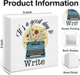 Writer Gifts for Women Men, Funny Gifts for Writers Author Novelist Writing Lover, It's a Good Day to Write Wooden Sign Home Office Desk Decor