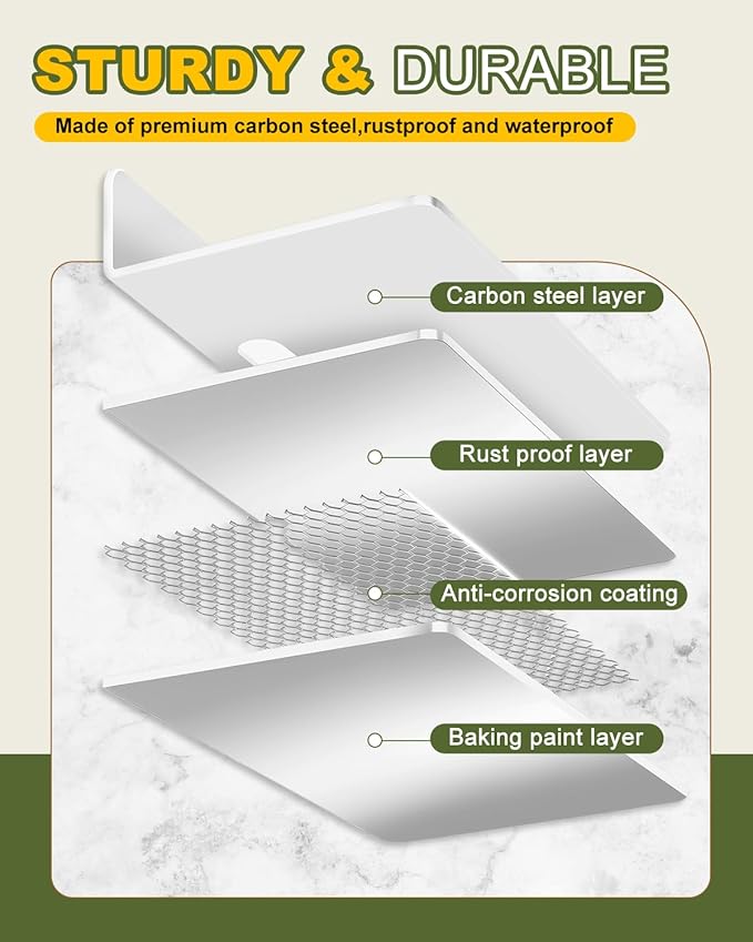 eZAKKA Wall Shelf Small,12