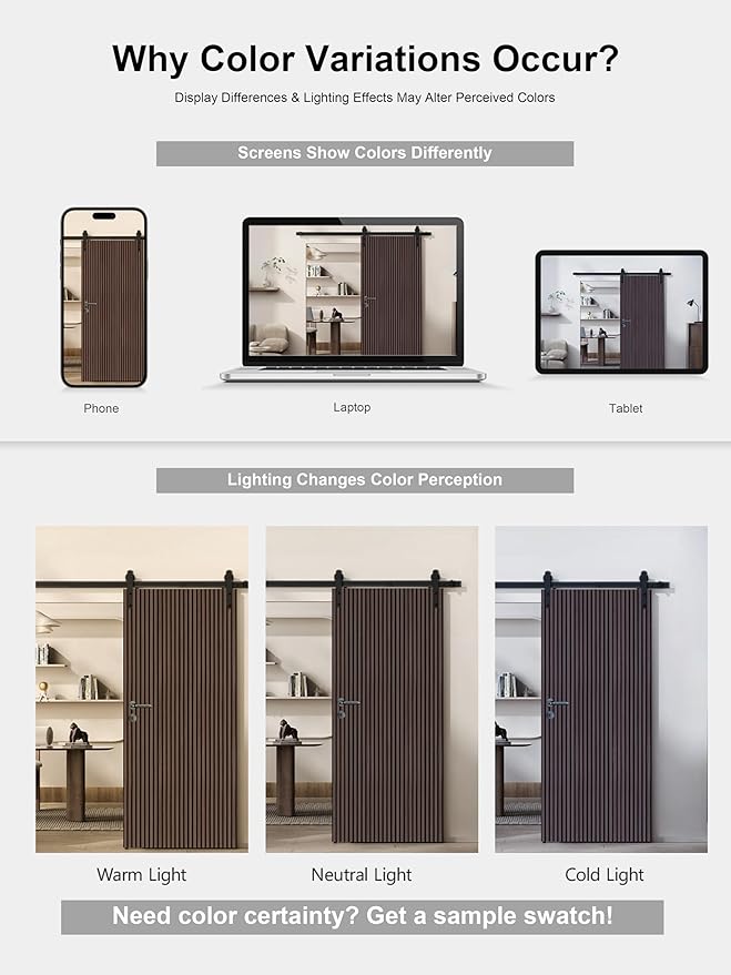 Mollywell Wood Slat Wall Panels - Time-Saving Installation Soundproof Slat Panels on Any Wall Surface, 0.95 NRC Dual-Layer Acoustic Design, Commercial-Grade MDF Core (2 Pack, 108x8in, Dark Walnut)