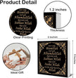 Islamic Decor - Islamic Gifts - Ramadan Decorations - Ramadan Mubarak Wooden Sign Home Office Living Room Bedroom Kitchen Desk Table Shelf Wall Decor - 5 x 5 Inches