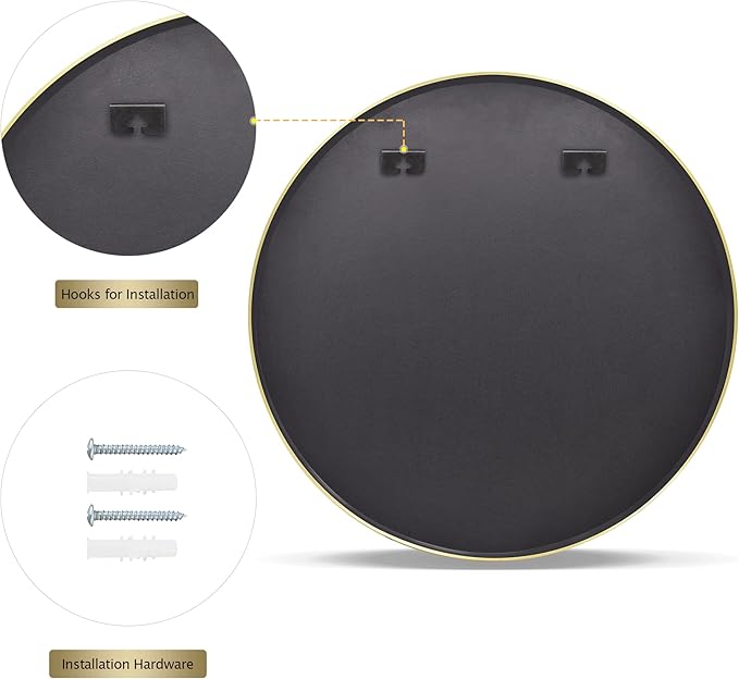 VooBang Round Mirror 23.6