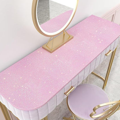 CHIHUT Pastel Pink Holographic Glitter Wallpaper for Girls Bedroom 15.7''x236'' Sparkly Iridescent Peel and Stick Contact Paper Self Adhesive Removable Shimmering Fabric Wrap for Walls Furniture Decor