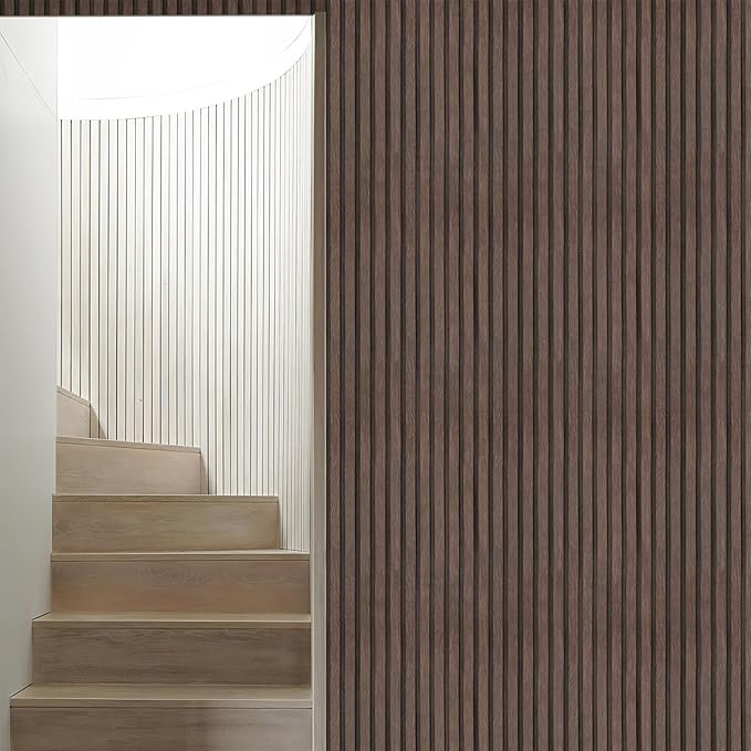 Yun-aeon Natural Wood Peel and Stick Wallpaper Wood Slats - 17.3