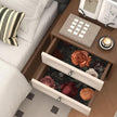 Dark Floral Peel and Stick Wallpaper Vintage Orange/Red Floral Contact Paper 17.5