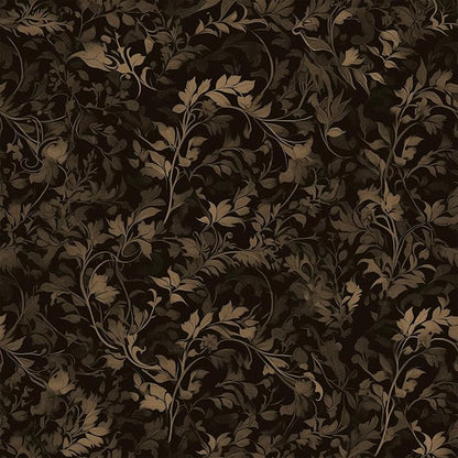 FLFK Peel and Stick Wallpaper Black Gothic Wall Paper for Bedroom Kitchen Apartment Decor 16" x 64"