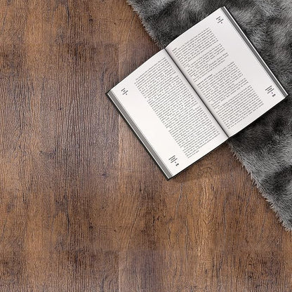 Decotalk Contact Paper Wood Grain Peel and Stick Wallpaper Self Adhesive Removable Brown Wood Contact Paper for Countertops Waterproof Vintage Wallpaper for Drawer Liner Cabinets Walls Desk 30x120inch