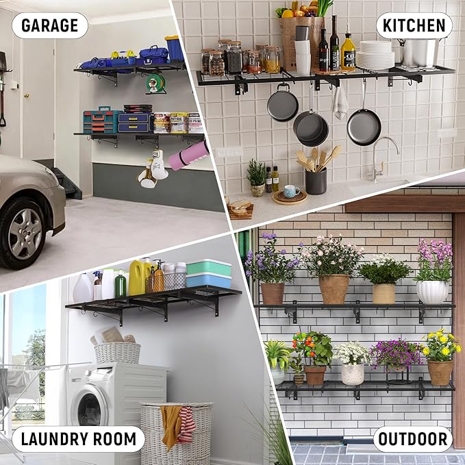 Garage Wall Shelves, 46