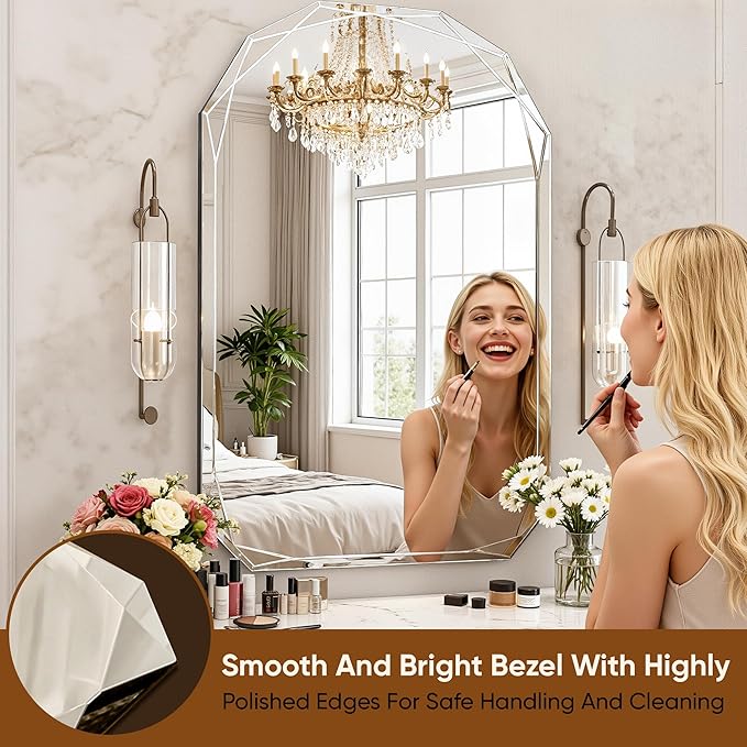 Suidia Bathroom Mirror, 30
