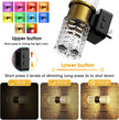 L LOHAS LED Night Light, Night Lights Plug into Wall, 10-Color RGB Change Nightlights,10/50/100LM Adjustable Automatic Nightlights Pulg in with Dusk to Dawn Sensor for Room Bathroom Hallway