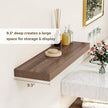 Dreamland 55 Inches Floating Shelves for Wall, 9.3