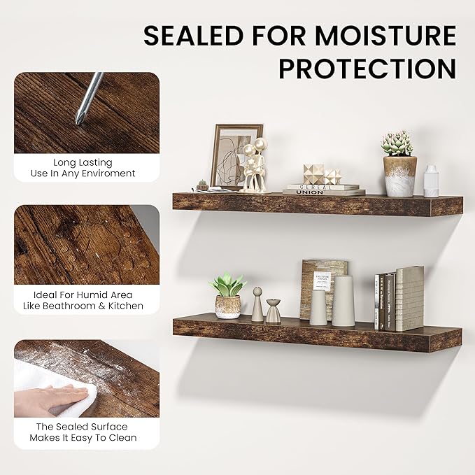 Floating Shelves for Wall, 36