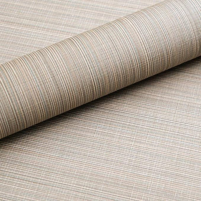 20.8" x 196.8" Peel and Stick Wallpaper Grasscloth, Thick Brown Textured Wall Paper Neutral Waterproof Self Adhesive Removable Wallpaper Mural for Home Decor Bedroom Kitchen Cabinet