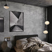 TOTIO Extra Wide Concrete Peel Stick Wallpaper Grey 3D Cement Look Contact Paper 32x78inch Matte Thicken Adhesive Waterproof DIY Vinyl Wrap for Apartment Office Retro Industrial Style Misty Gray