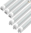 CNSUNWAY LED Shop Lights 2FT, 20W 5000K Daylight White Under Cabinet Lighting, V-Shaped Linkable T8 Tube Light Fixtures, Shop Light for Workbench, Kitchen, Workshop, ETL Listed(6 Pack)