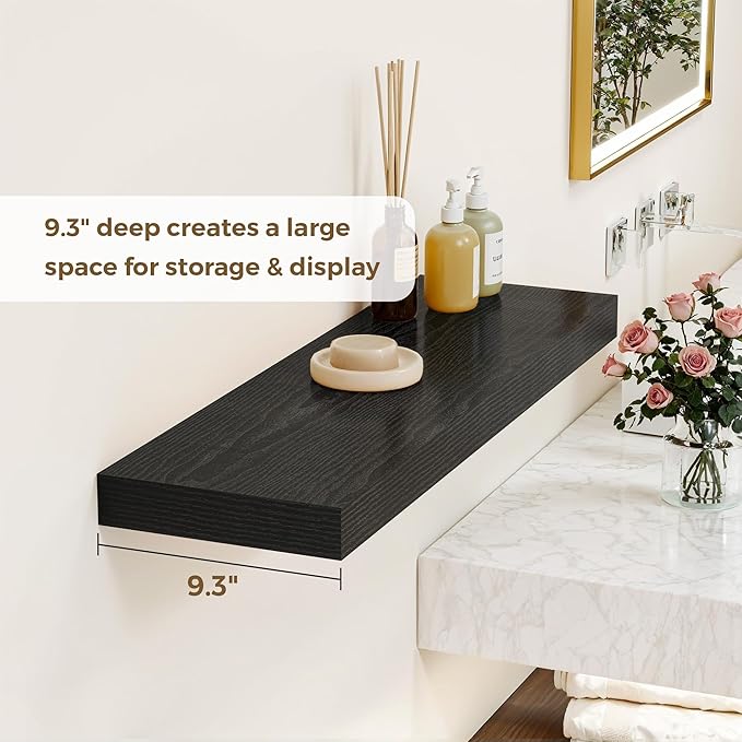 Dreamland 32 Inches Floating Shelves for Wall, 9.3